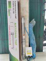 pompa satelit submersible national top/dabion 05hp casing pipa 3 in kabel 40 meter