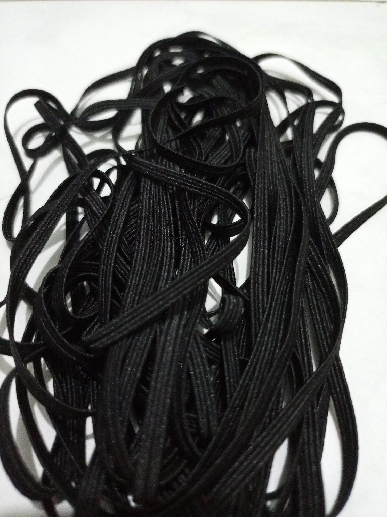 promo karet elastis karet masker/baju 4mm isi =10meter