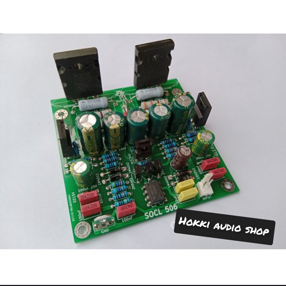 Kit Driver Power Amplifier Socl Tef Double Layer Cocok Untuk Rumahan Lapangan Kit Rakitan