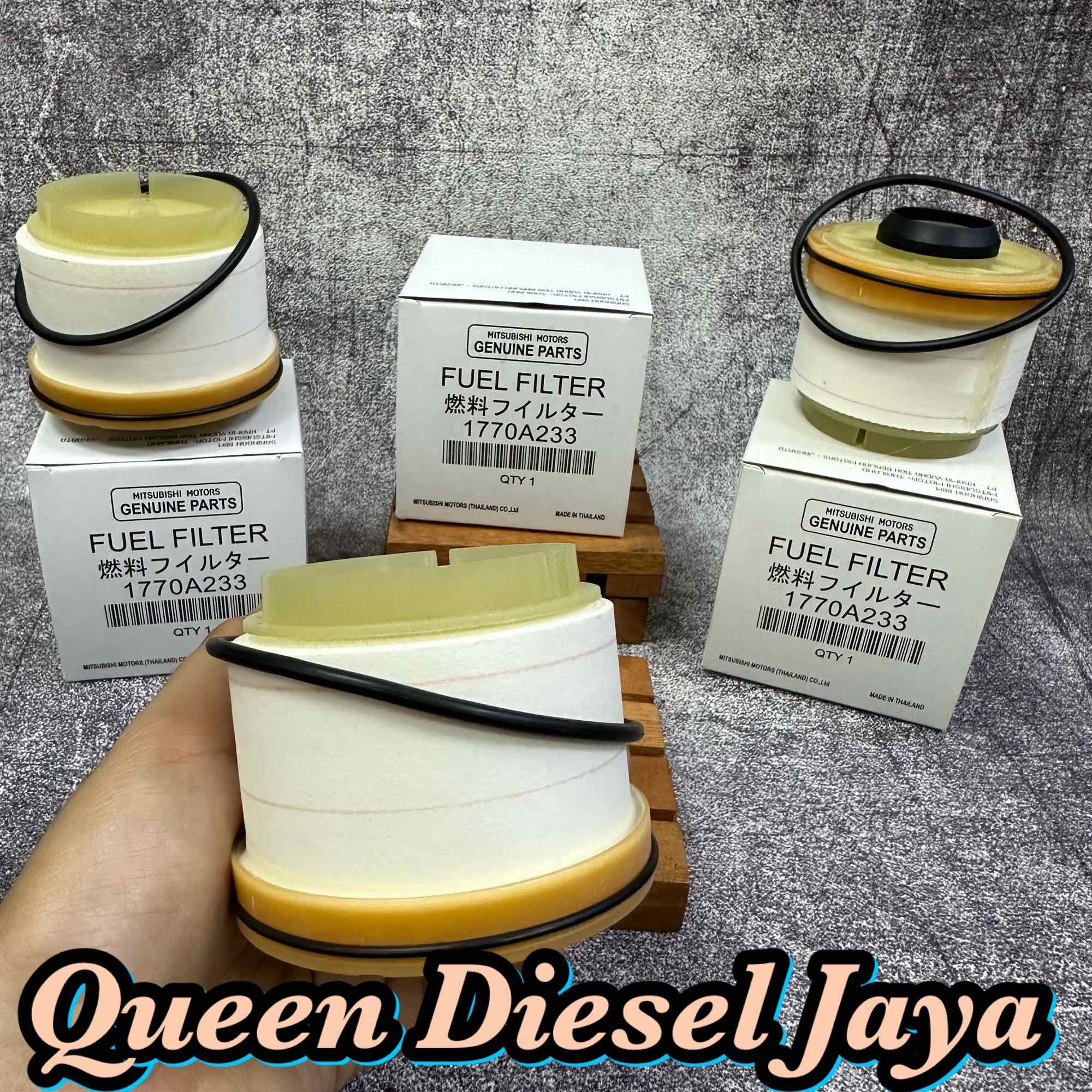 Filter Solar Fuel Filter Pajero Sport Dakar Strada Triton 2.5cc Double ...