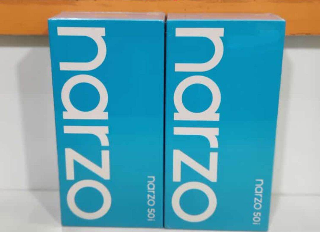 New realme narzo 50i 4 64 segel garansi resmi Harga 1,725,000 rupiah*Gratis Ongkir