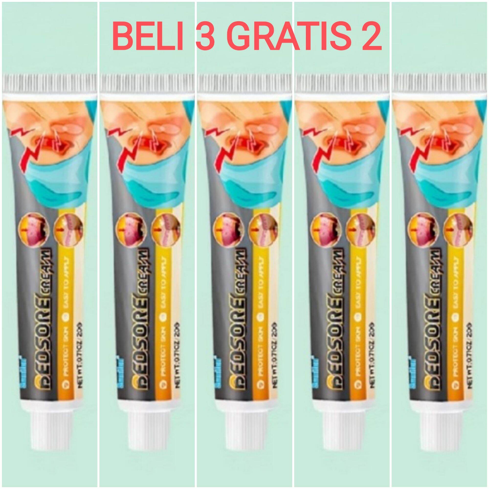 Bedsore Cream 20gr / Krim Luka Baring / Salep Luka Diabetes Luka
