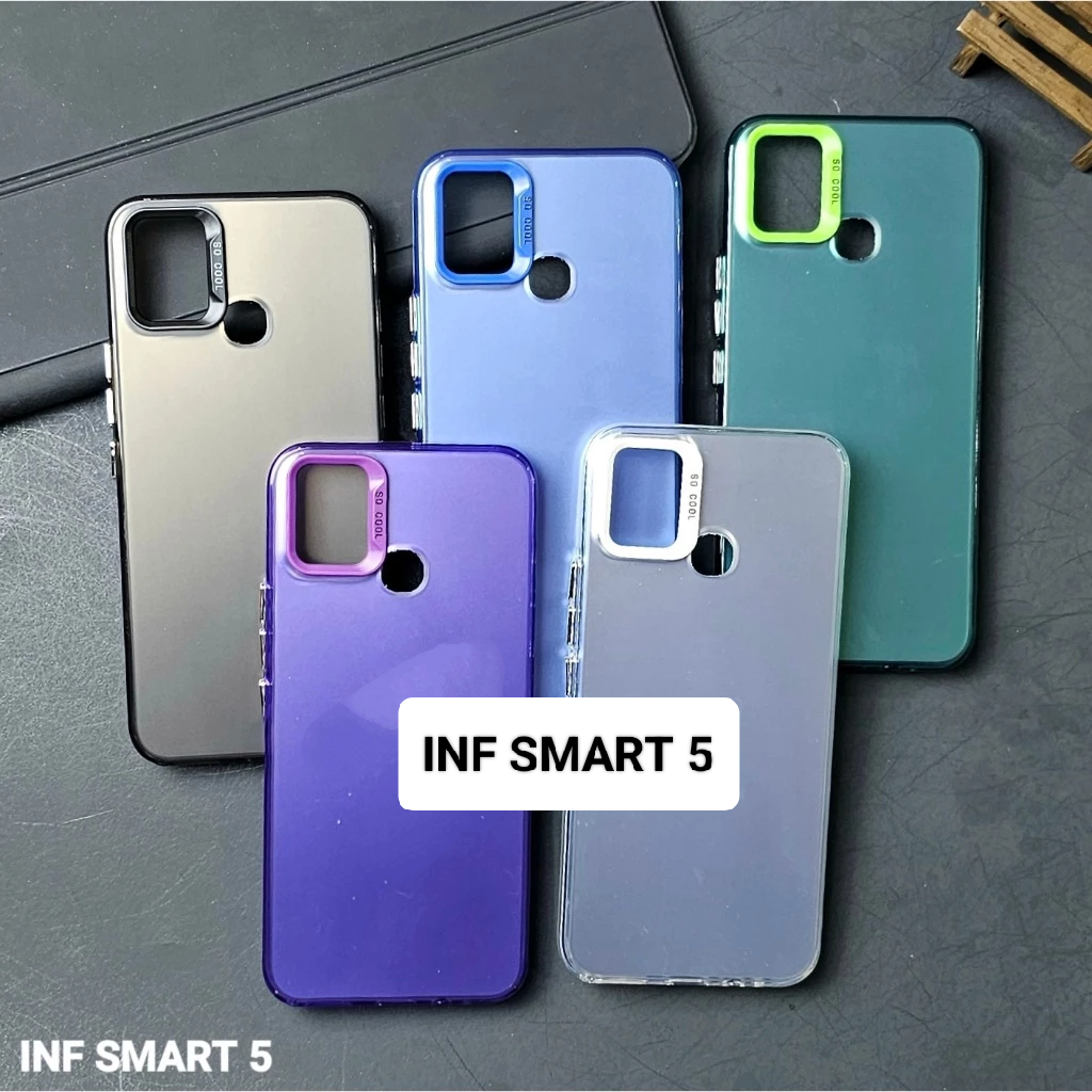 Premium SLICON INFINIX SMART 5 CASE IMD HYBRID HOLOGRAM Harga 10,500 rupiah*Gratis Ongkir