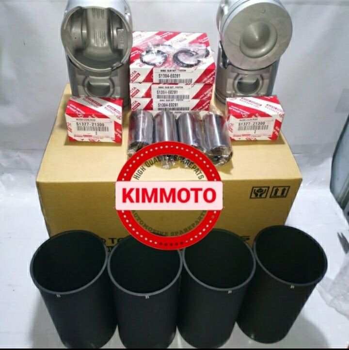 LINER KIT BORING SET LINER KOMPLIT HT130 TAIWAN Harga 3,850,000 rupiah*Gratis Ongkir