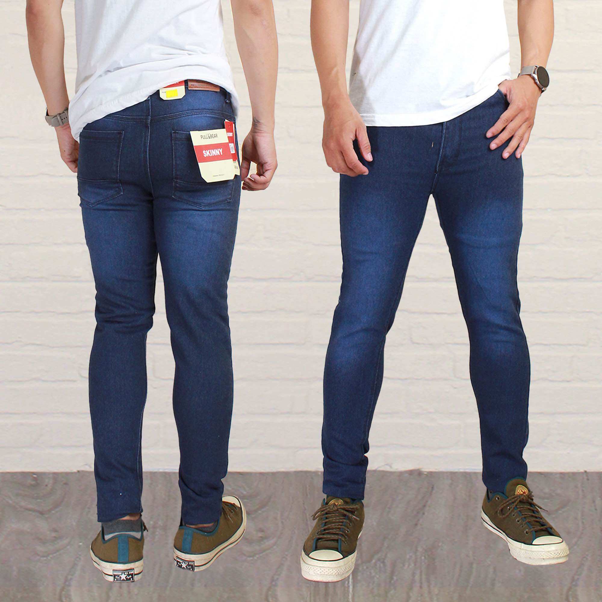 Celana Jeans Cowok Celana Melar Pria Celana Ngaret Celana Pensil Pria ...