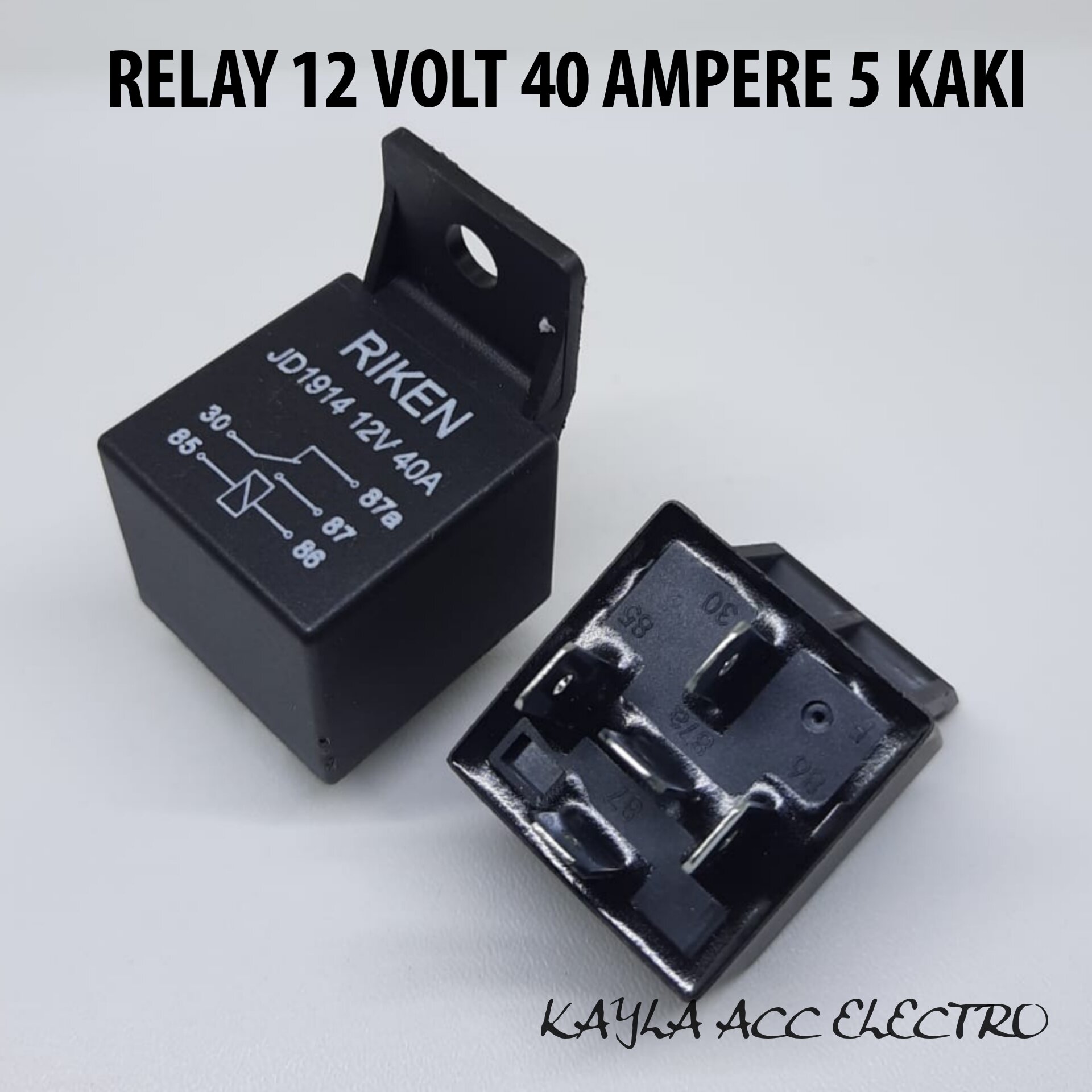 relay 12 volt 4 kaki