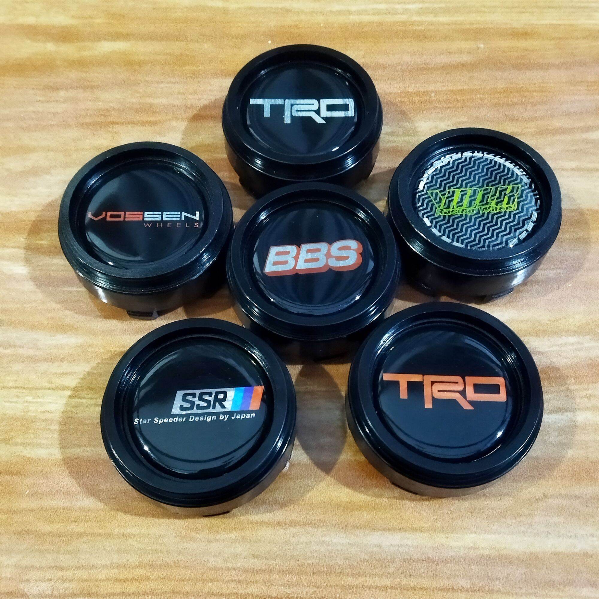 DOP CENTER CAPS VELG BAN MOBIL SILINDER HITAM RESIN TRD SSR VOSSEN VOLK TOPI 6.5 CM KAKI 6.2 CM Harga 24,000 rupiah*Gratis Ongkir