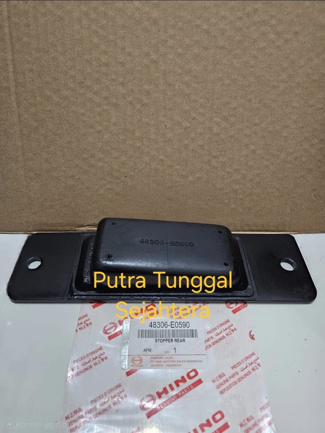 Rear Stopper Spring Per Hino 500 48306-E0590 Harga 135,000 rupiah*Gratis Ongkir