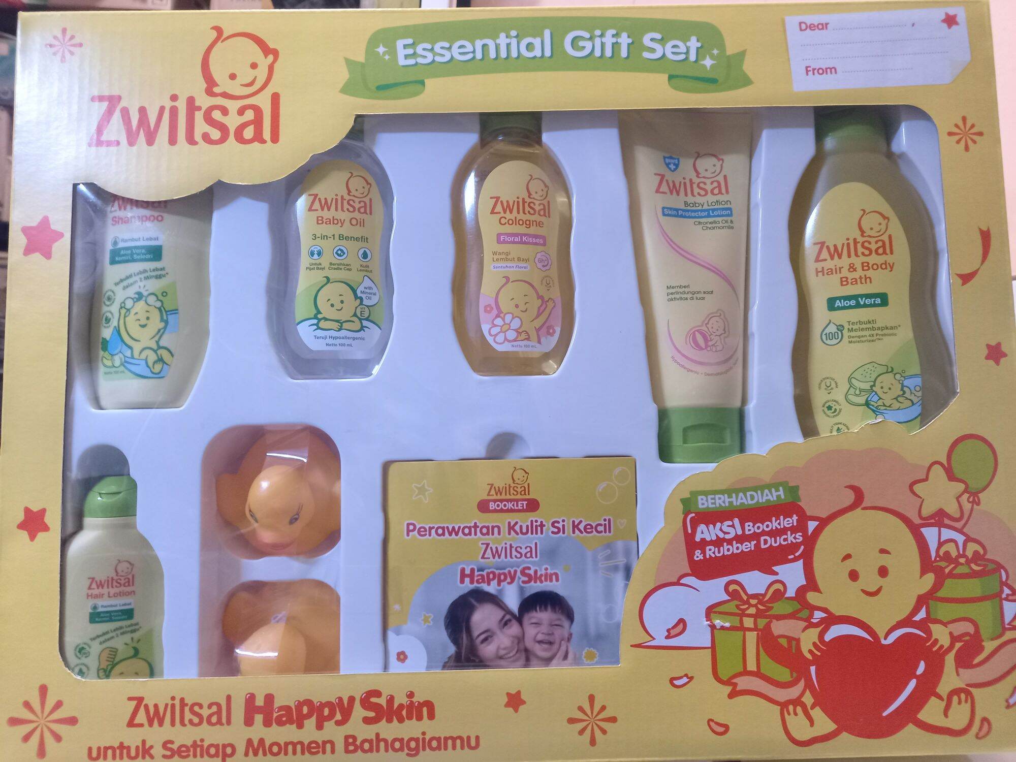 Zwitsal Essential Baby hadiah SET Hampers Bayi Zwitsal Natural Paket Perlengkapanl Bayi 1 PC - Perleng…