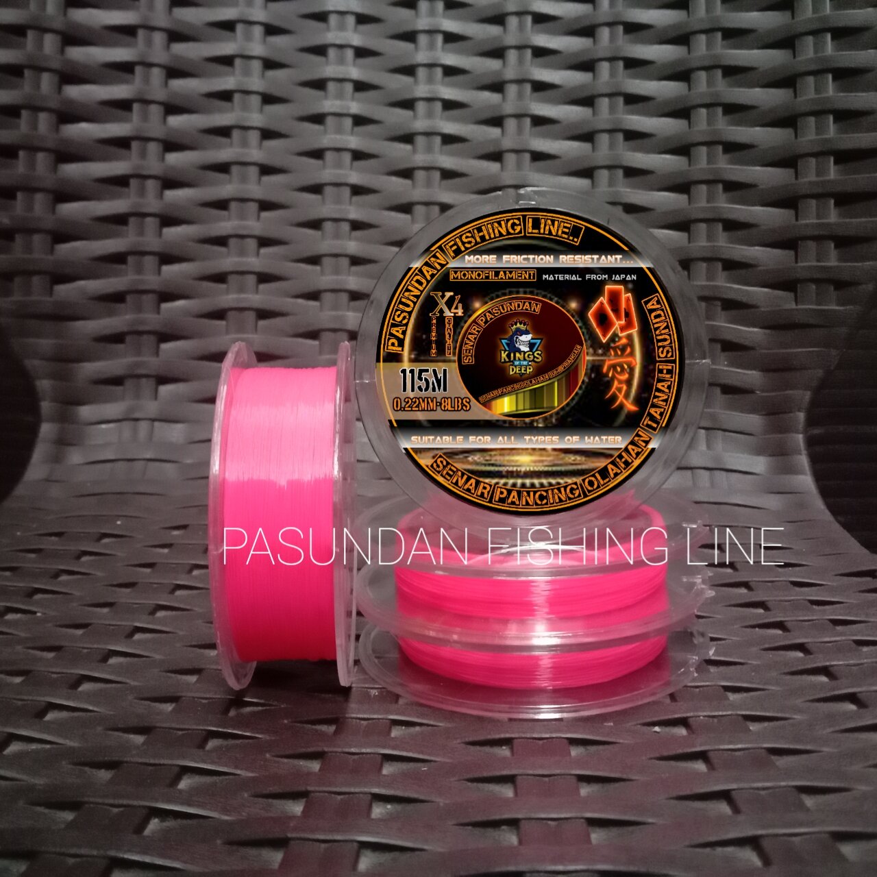 PASUNDAN FISHING LINE WARNA PINK STABILO DOFF KENTAL (ROL BESAR )PANJANG  500-1000-1500 METER, SENAR PANCING OLAHAN SIAP PAKAI ANTI KRITING LENTUR  ELASTIS DAN MUDAH TENGGELAM,SENAR PANCING GALATAMA GALAPUNG MURAH  BERKUALITAS KECIL SUPER