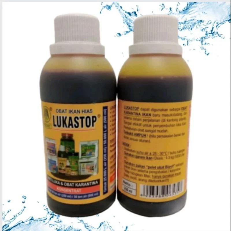 Obat ikan anti bakteri  AKARI AA LUKA STOP 250ML