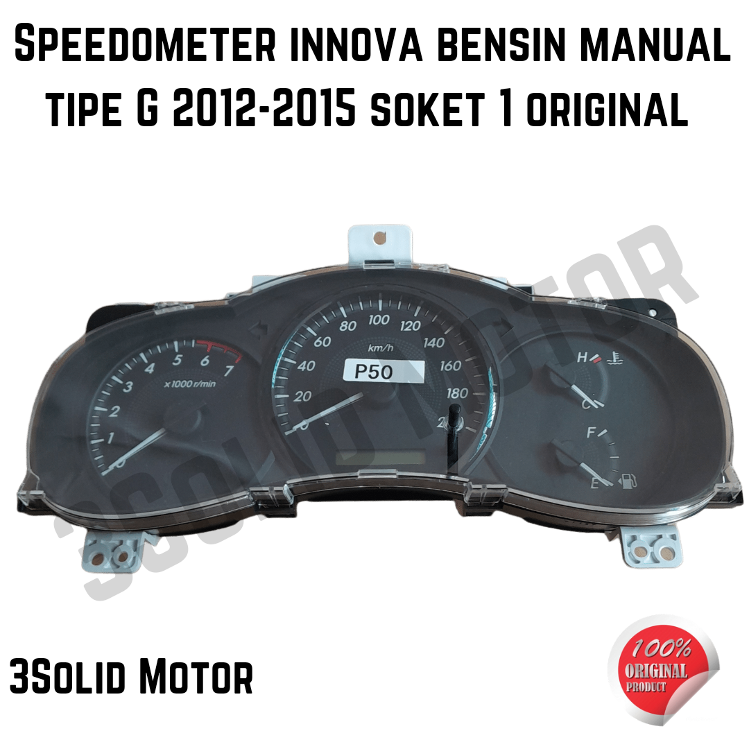 SPEEDOMETER INNOVA BENSIN MANUAL TIPE G 20122015 SOKET 1 ORIGINAL