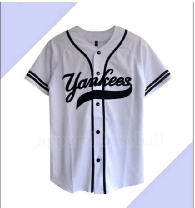 Promo Baju baseball jersey baseball yankees green Pria Wanita