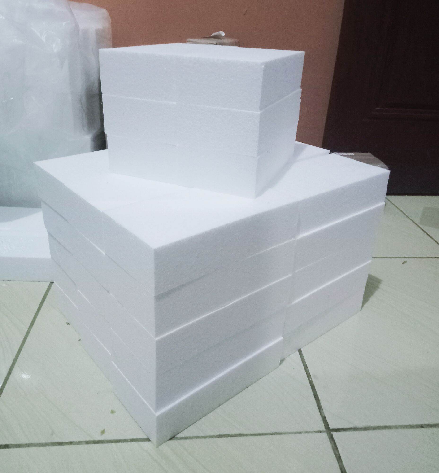 50 PCS Styrofoam Flower / Busa Bunga / Oasis Bunga / Sterofoam Buket / Busa Buket