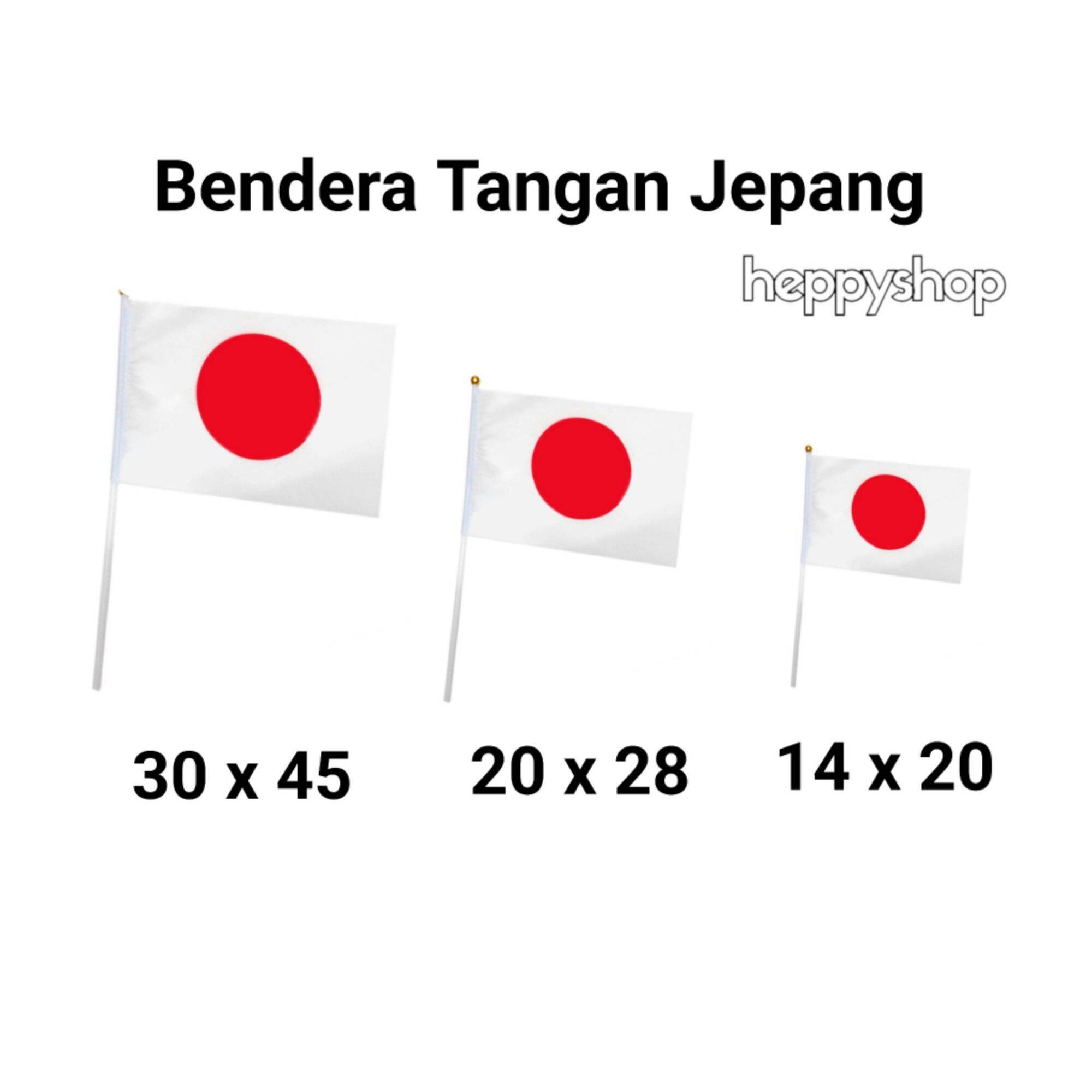 Bendera Tangan Stik Pawai Negara Jepang | Lazada Indonesia