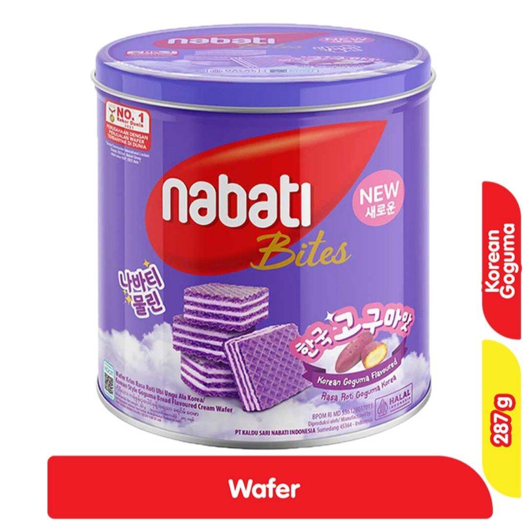 Nabati Wafer Biskuit Kaleng Rasa Variant Lengkap 287g | Lazada Indonesia