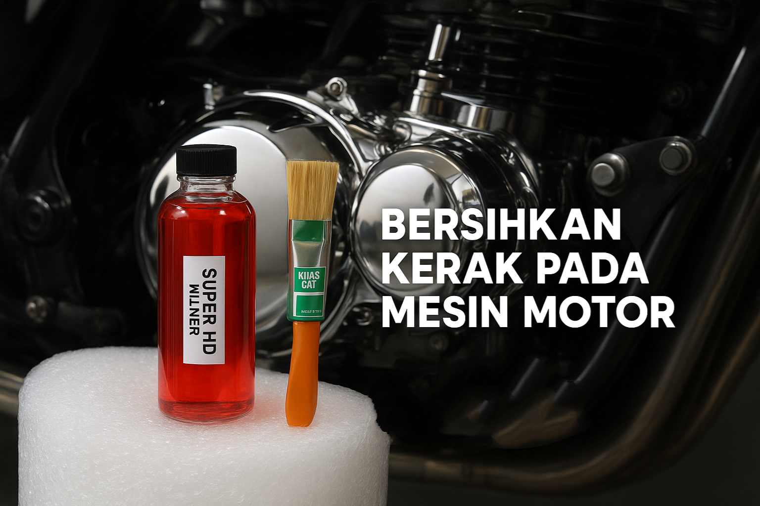 Super HD stainless steel cliner for clean rust on multi purpose car motorcycle engine Harga 14,506 rupiah*Gratis Ongkir