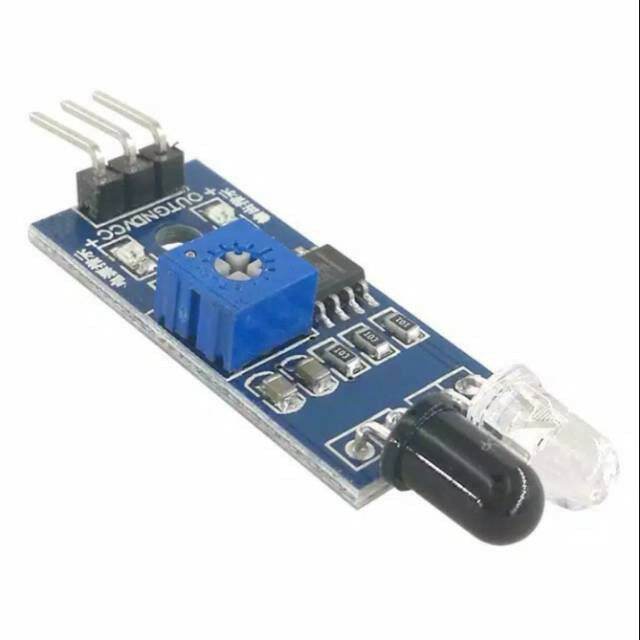 Sensor Inframerah IR Infrared Pendeteksi Halangan Rintangan Garis Hitam ...