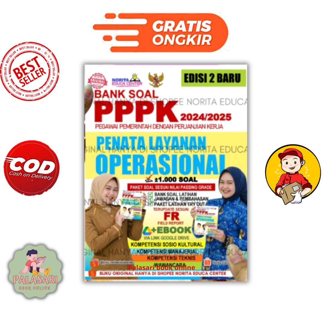 Buku bank soal penata layanan operasional 2024 2025 edisi kedua baru