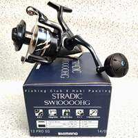 Reel Shimano Stradic SW 2024 4000XG 5000 XG 6000 8000 PG 10000 HG Original 100% Untuk Jigging Popping Simano Pancing