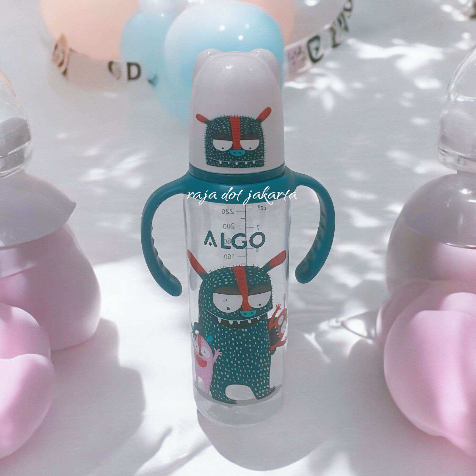 Botol susu model boneka atau monster ukuran 120ml atau 240ml lucu sudah bpa free