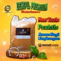 Dempul Kayu Jati Mahoni Water Based Premium Woodnesia 1kg Wood Filler
