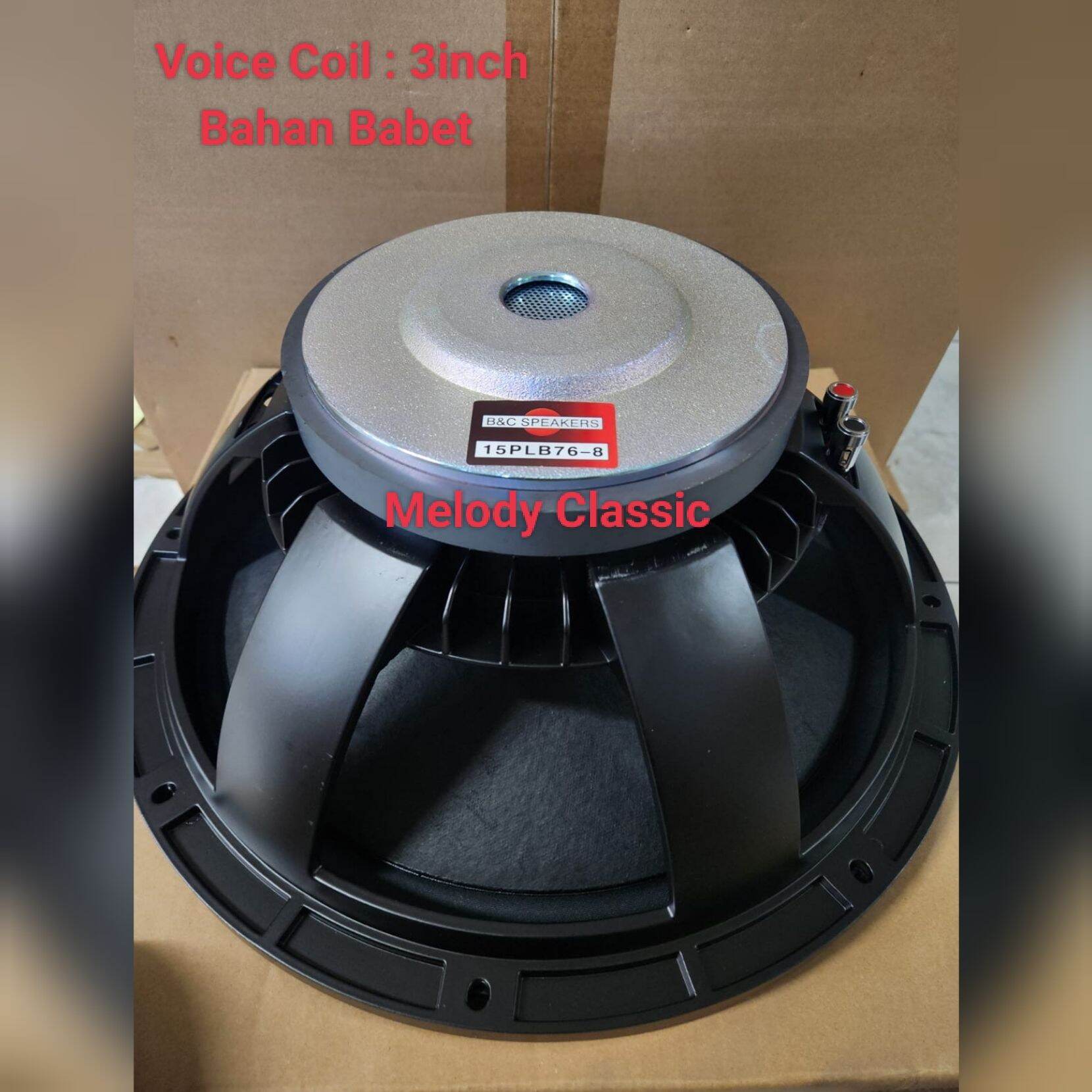 15インチユニット15PLB76-8 1ペア動作品 Speaker Komponen B&C 15PLB76