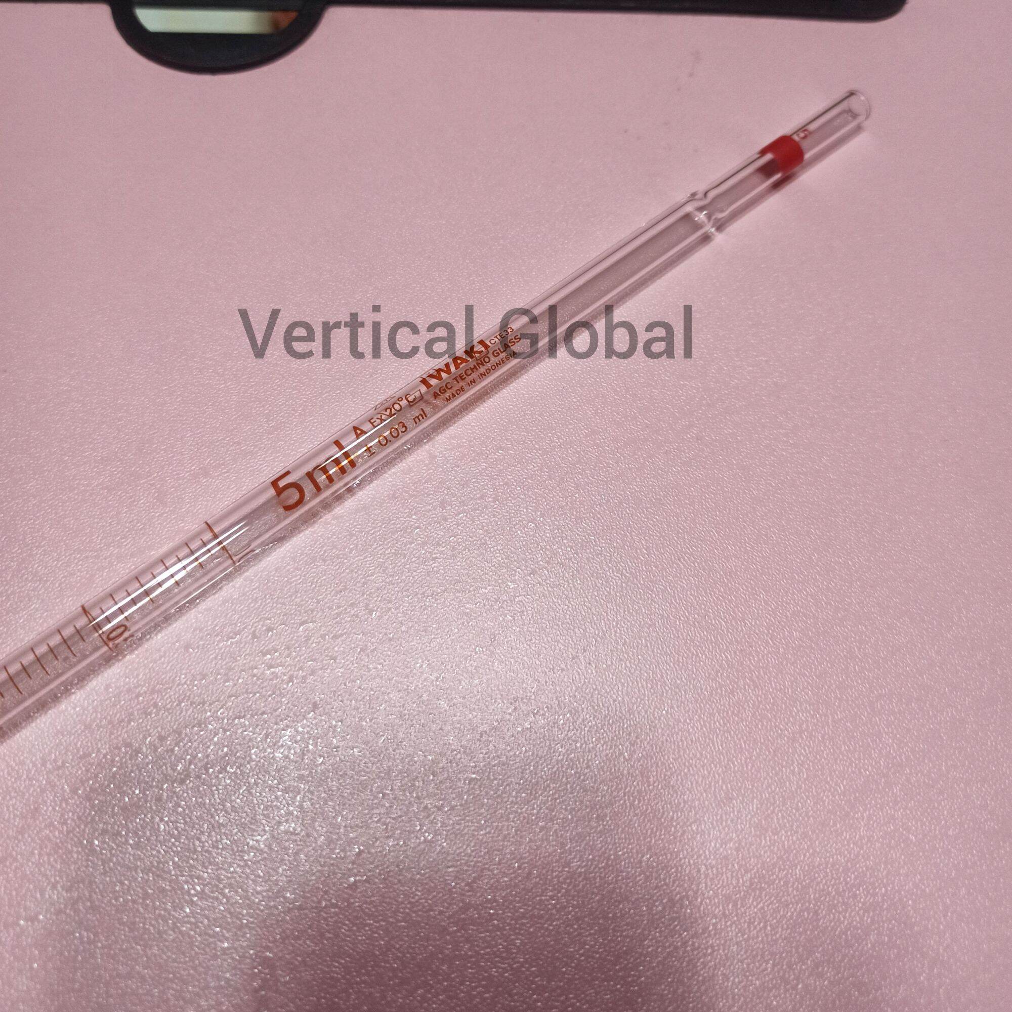 Pipet Ukur Serological pipet Iwaki Kaca 5 ml Lazada Indonesia