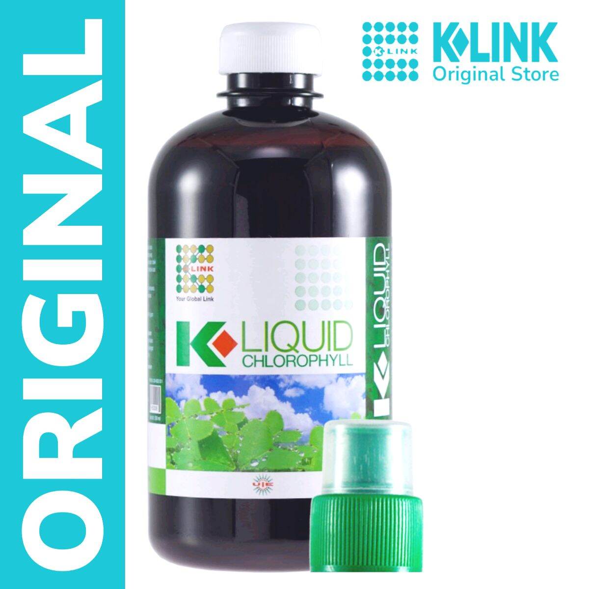 LIQUID CHLOROPHYLL KLINK ORIGINAL KLOROFIL K LINK HERBAL ALFALFA
