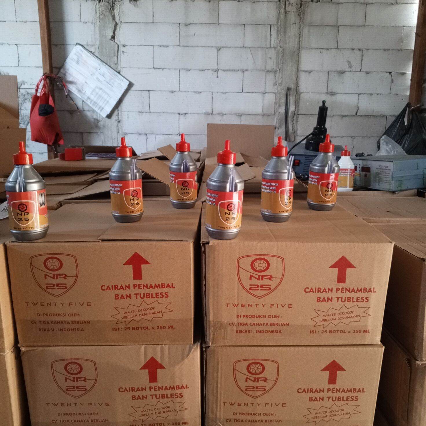 cairan Ban Tubles NR 25 super Premium Harga 8,500 rupiah*Gratis Ongkir