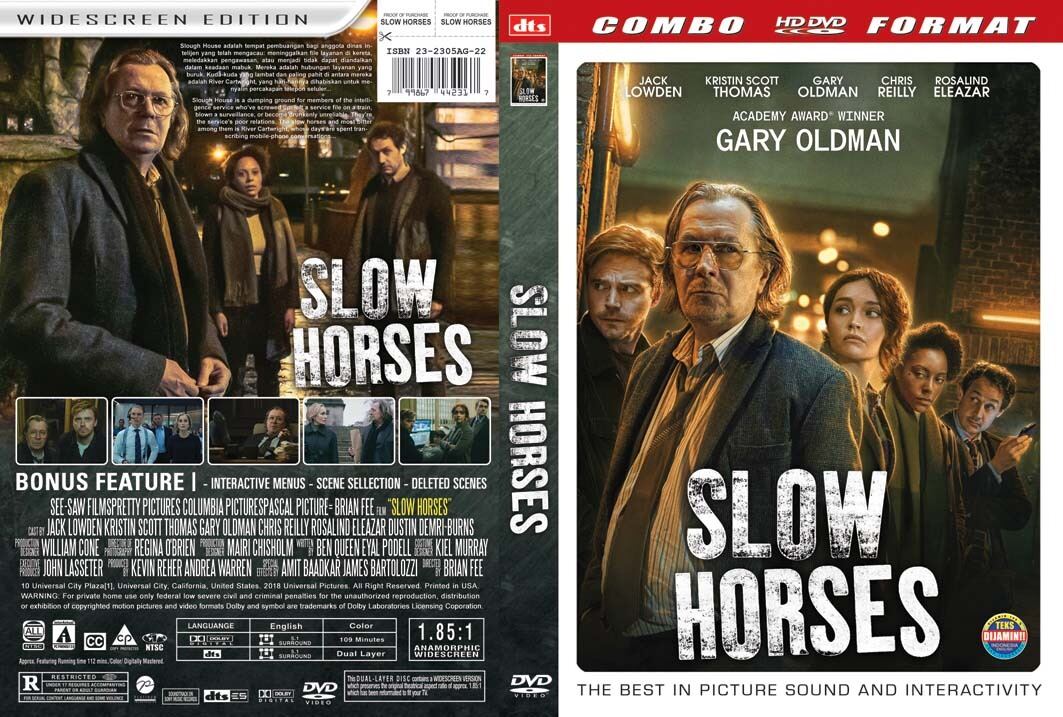 Dvd Slow Horses 2022 {OD DTS R1} {Thiller} {Jack Lowden, Kristin Scott ...