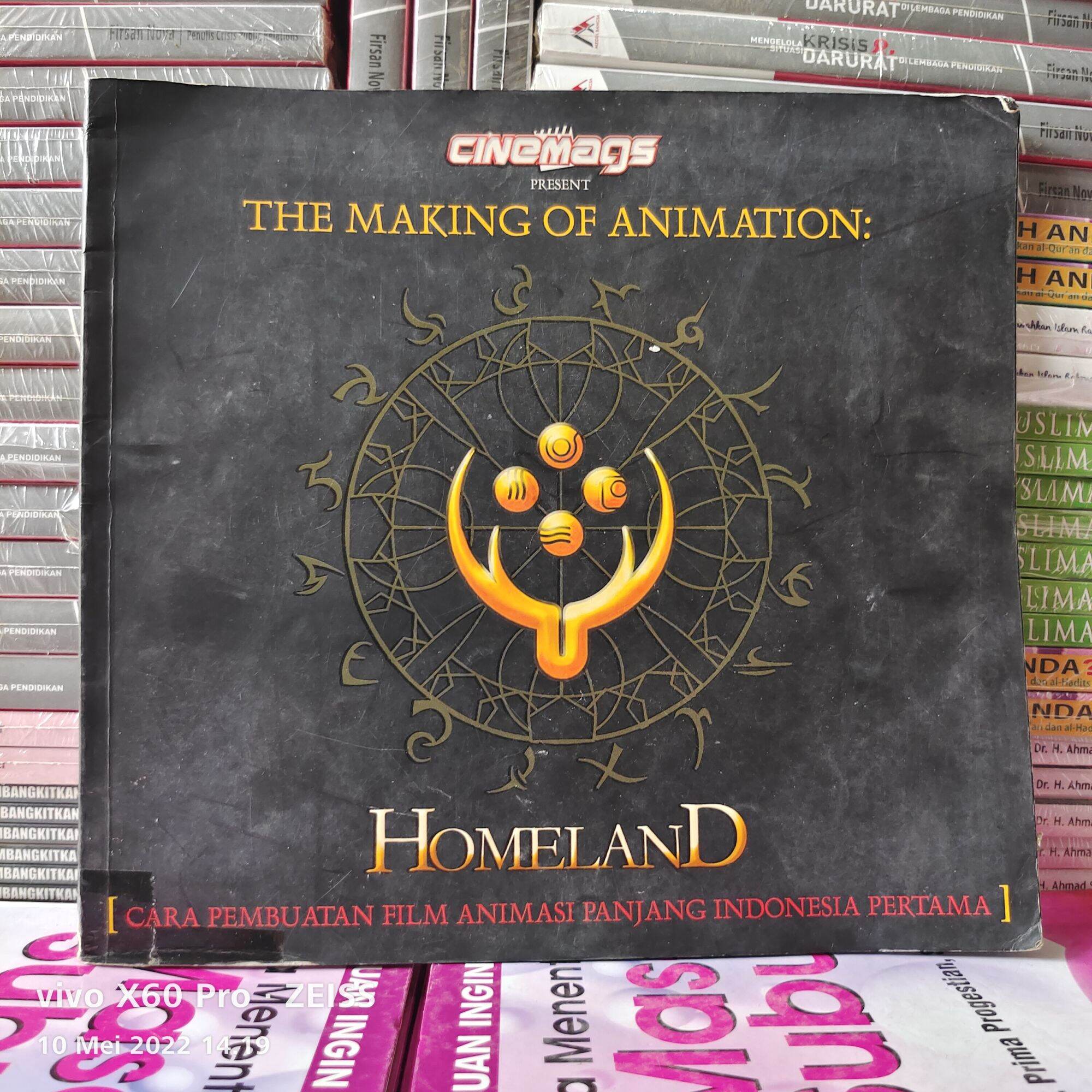 MAJALAH CINEMAGS THE MAKING OF ANIMATION HOMELAND | Lazada Indonesia