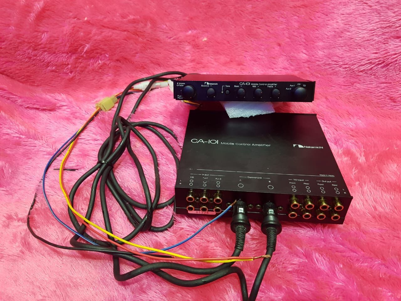 Crossover Pre Amp Nakamichi CA-101 Mobile Control Amplifier