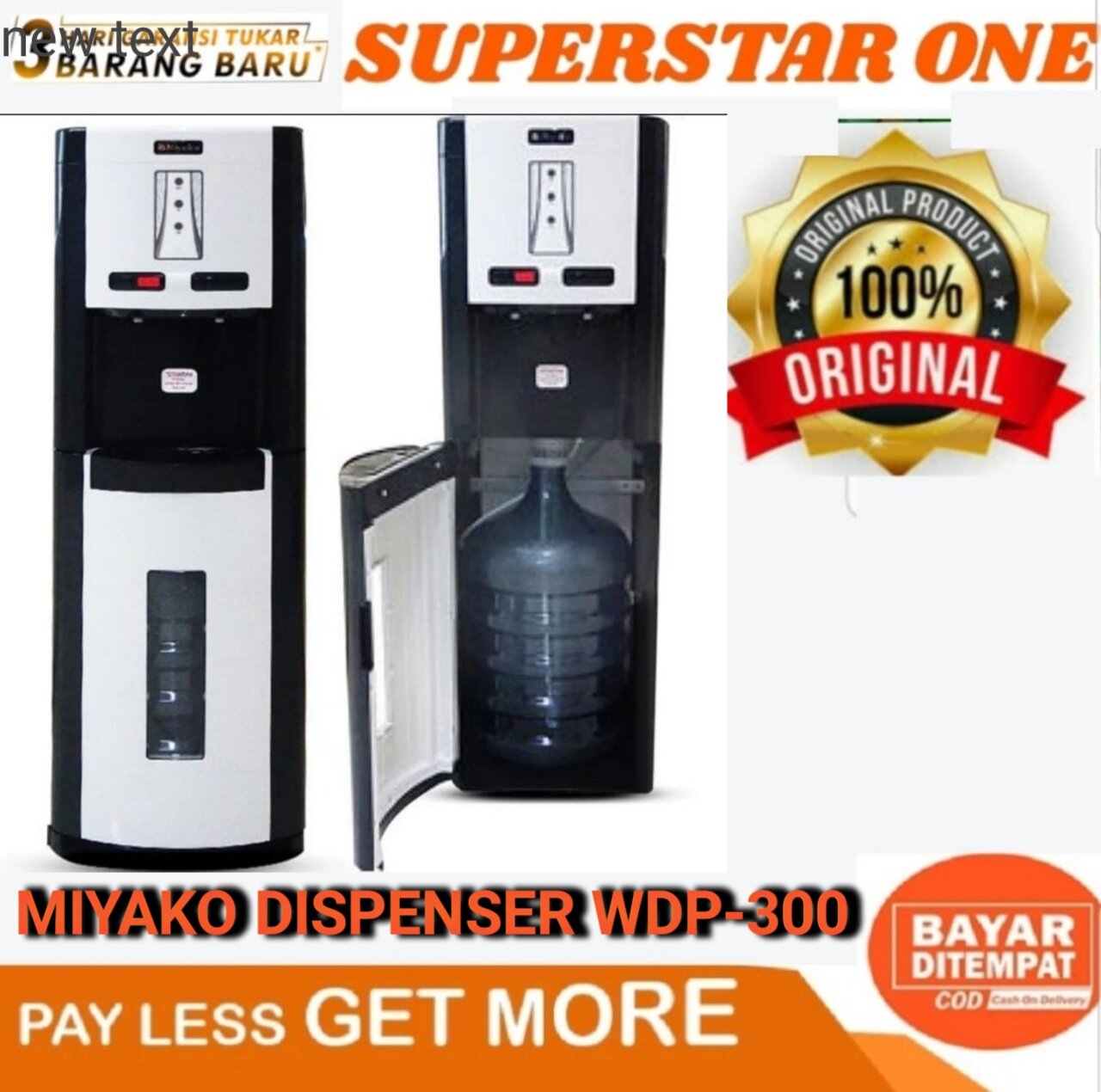 Dispenser Miyako Wdp 300 Dispenser Abu Abu Galon Air Bawah Wdp 300 Lazada Indonesia 5185