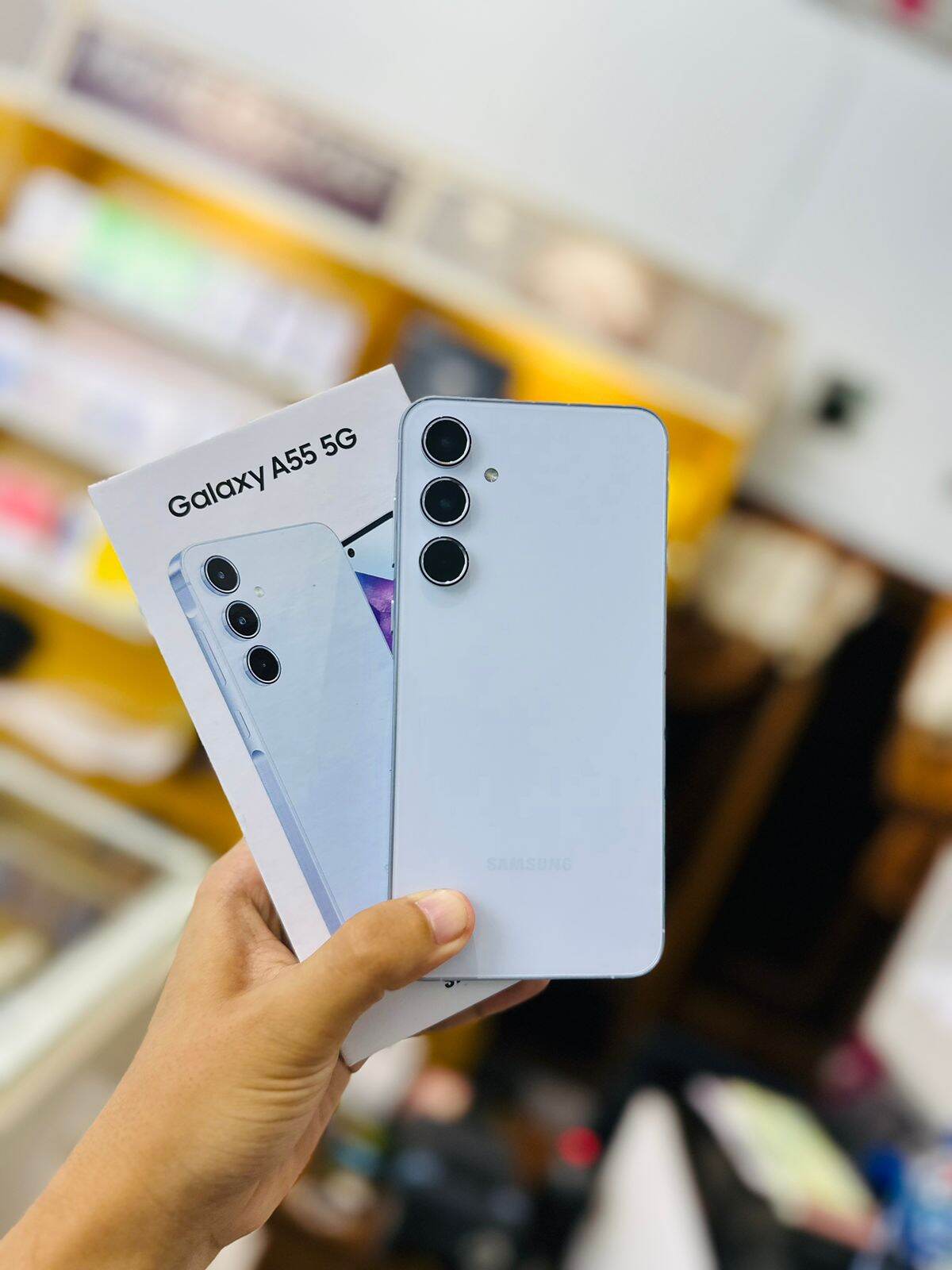 Second Samsung A55 5g - 8 256 GB ( fullset ,garansi ) Harga  4,750,000 Ringgit*Penghantaran Percuma