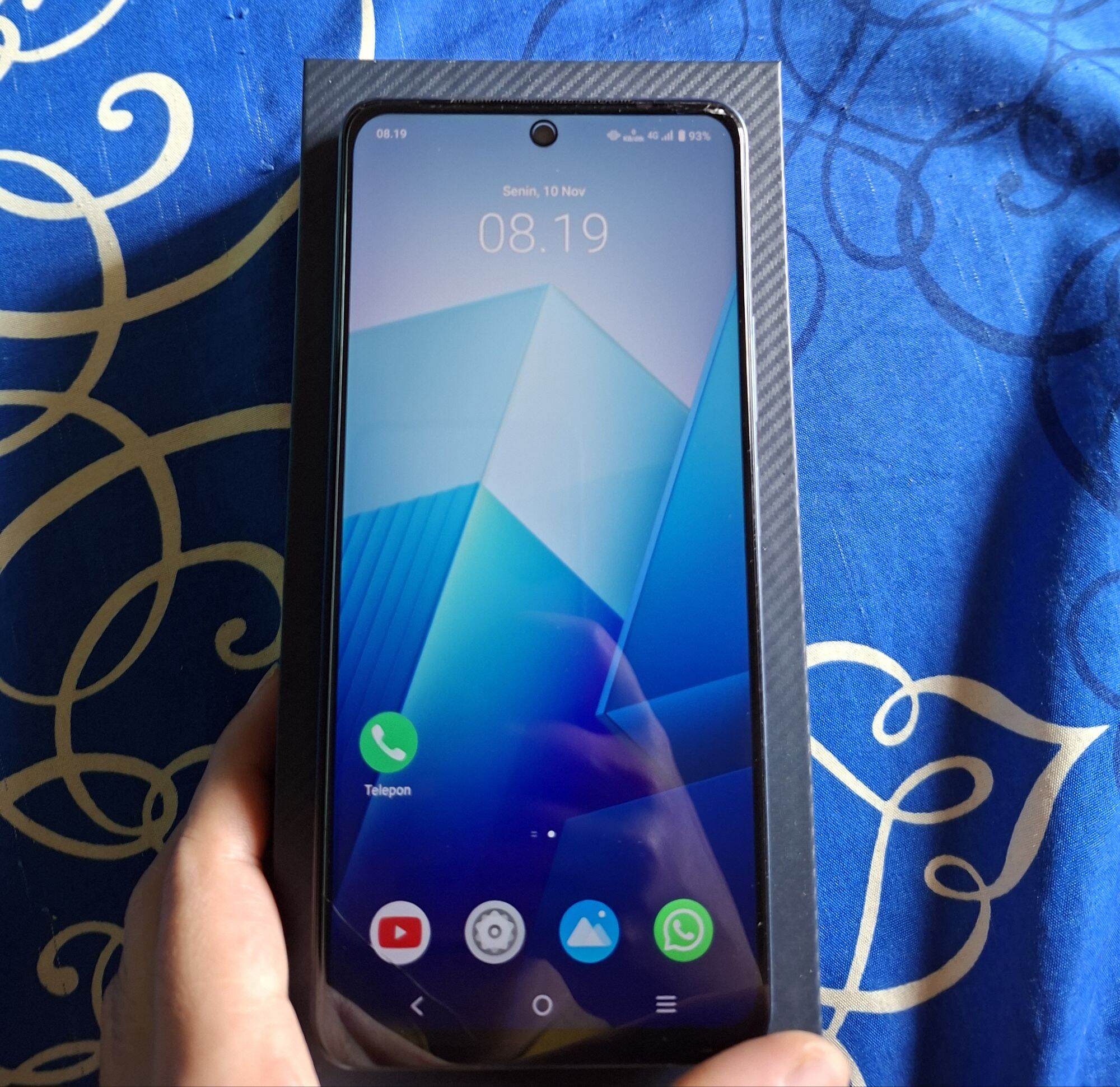 Second Hand Iqoo Z7 5g 12/256Gb Metallic Gray Harga 3,000,000 rupiah*Gratis Ongkir