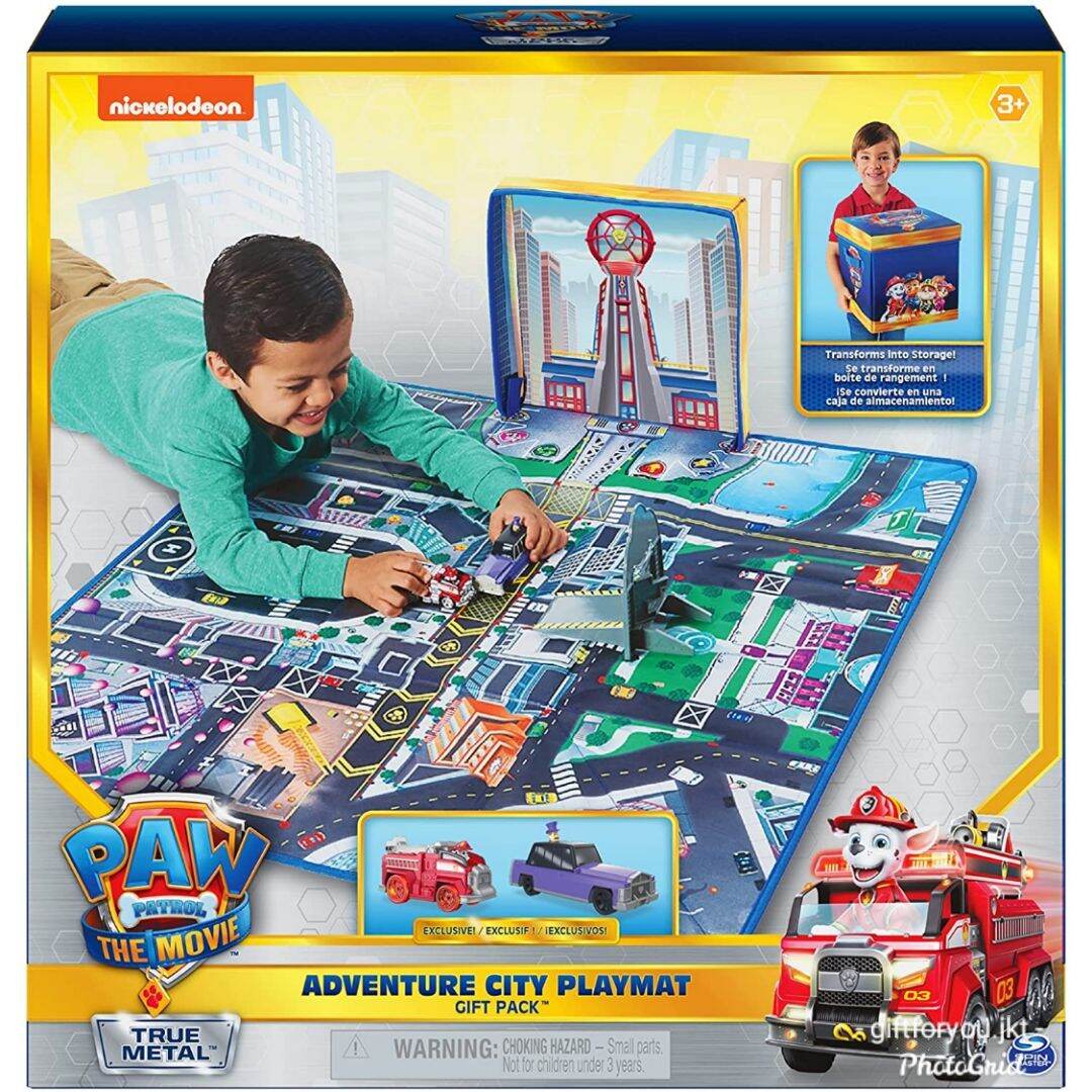 paw patrol playmat