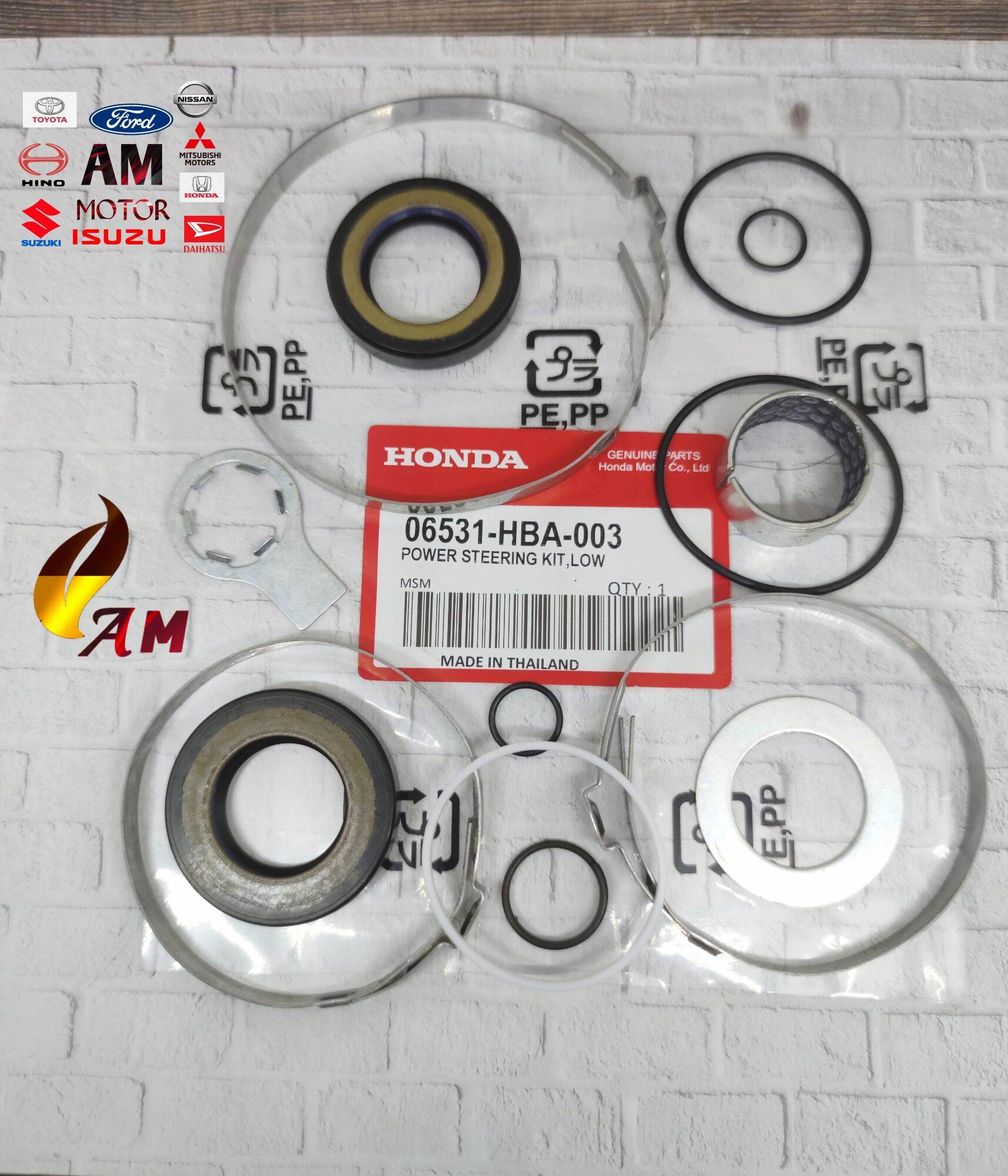 SEAL RACK STEERING BAWAH ATAU SEAL KIT POWER STEERING BAWAH HONDA