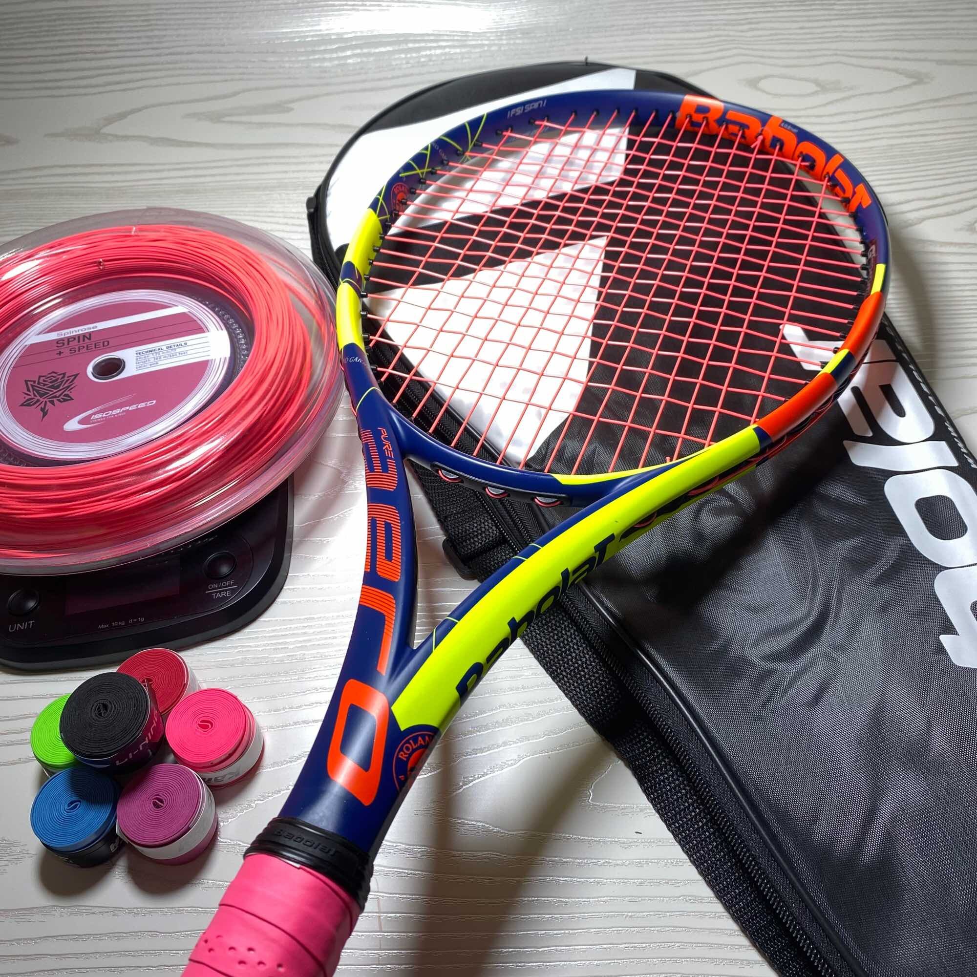 Racchetta tennis adulto Babolat PURE AERO TEAM grigio-giallo