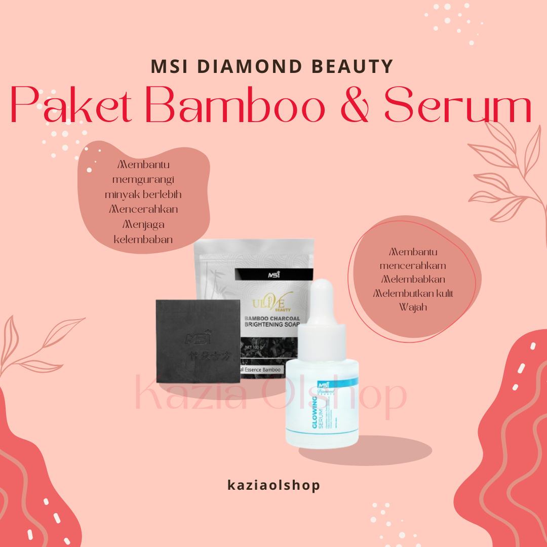 Bamboo soap set