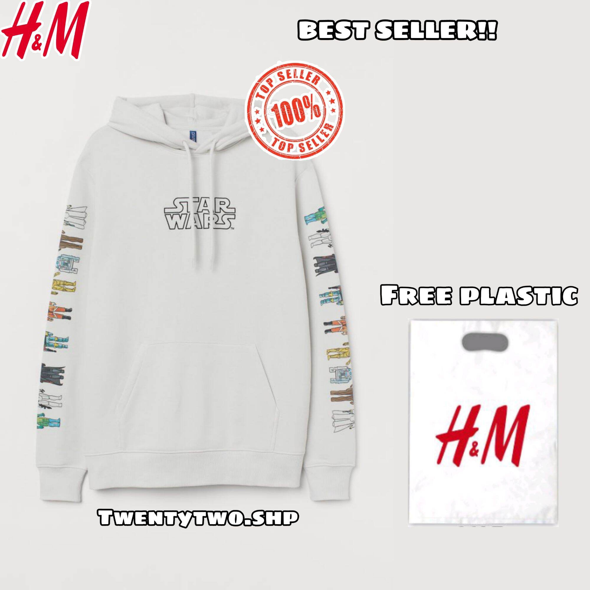 harga moletom com capuz h&m star wars