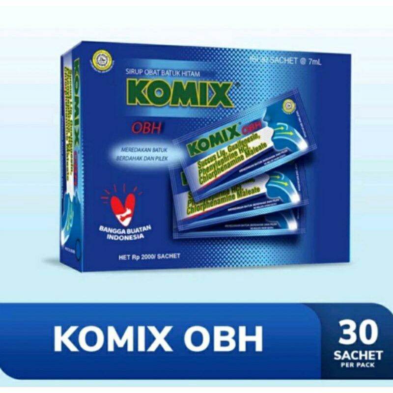 Obh Komix 1 Box Isi 30 Sachet Lazada Indonesia