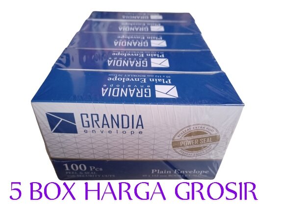 AMPLOP PUTIH GRANDIA 104 1 BAL ISI 5BOX