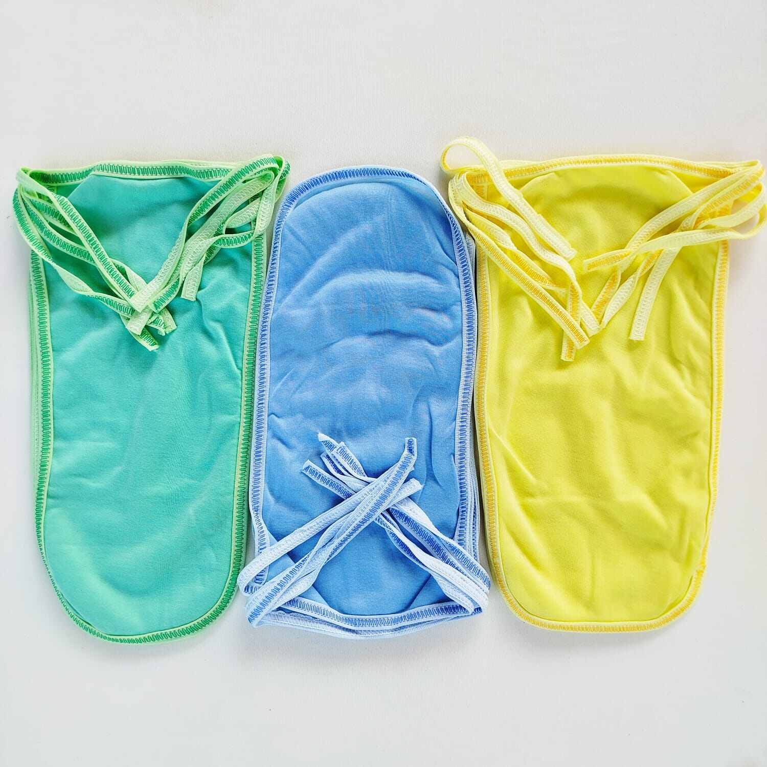 Paket Lusinan Popok Bayi Polos warna Newborn