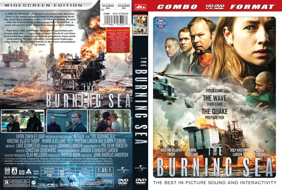 Kaset Dvd Film Action Barat Terbaru 2022 BURNING SEA | Lazada