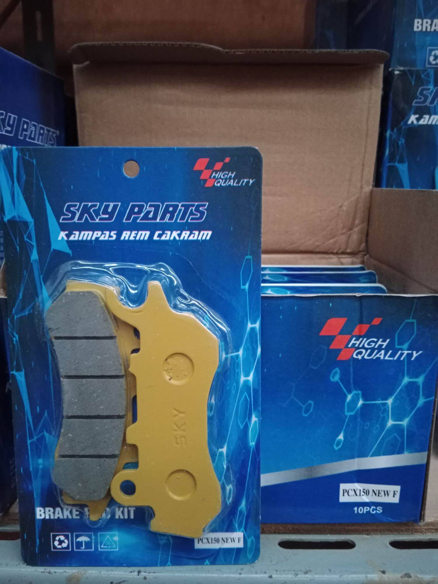 Discpad depan PCX 150/160 Kampas rem depan PCX 150/160 disped depan pcx 150/160 depan CBS ADV 150 SS Harga 8,500 rupiah*Gratis Ongkir