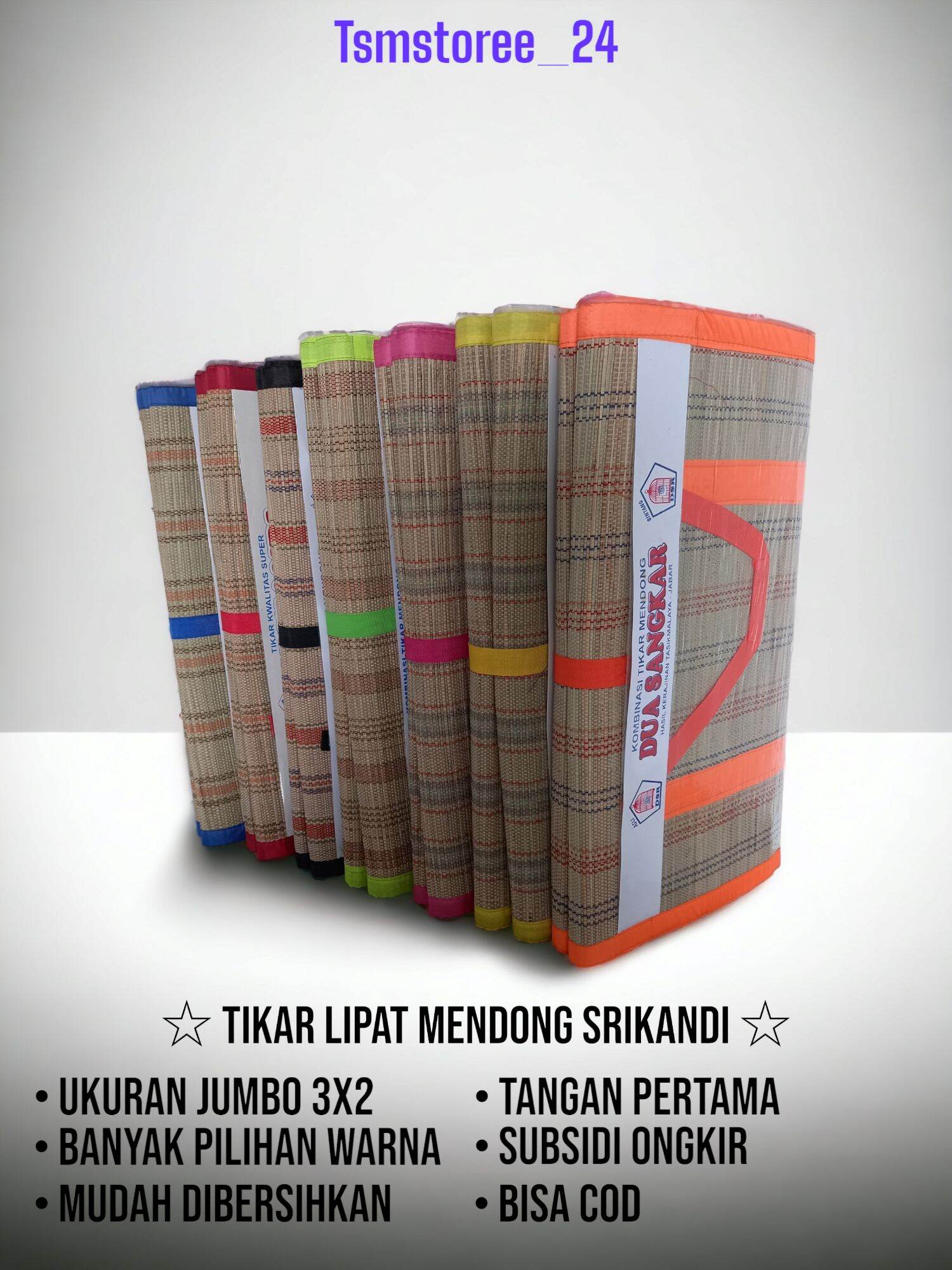 TIKAR LIPAT MENDONG SRIKANDI UKURAN JUMBO 3x2