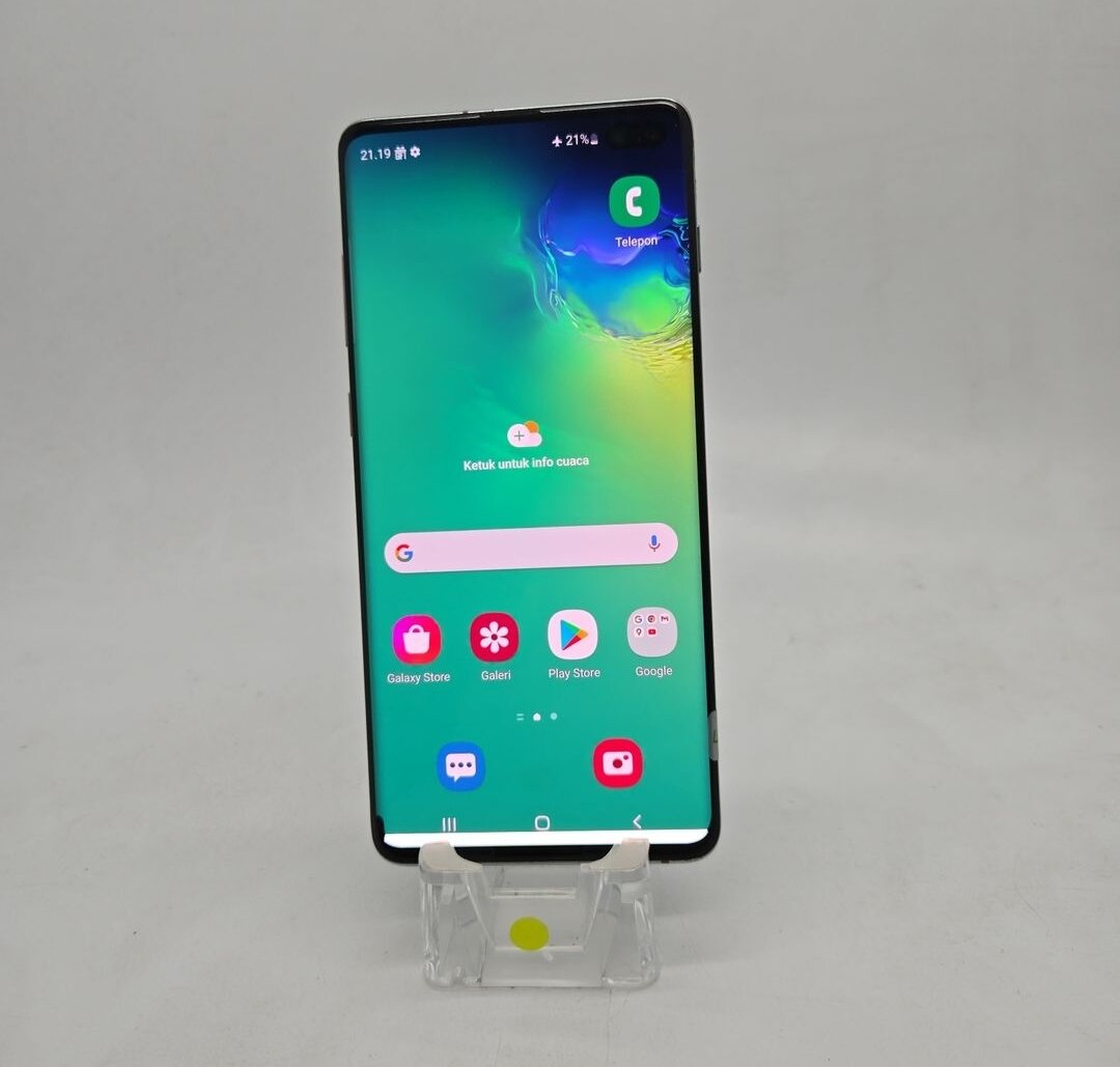 Samsung S10 plus 8/128GB prism green seamless-unit only Harga  1,376,466 Ringgit*Penghantaran Percuma