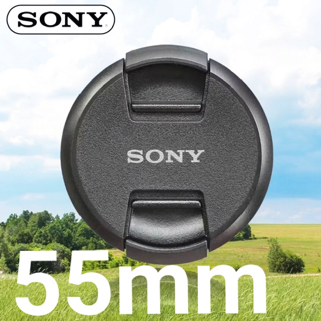 Tutup lensa kamera Sony 55mm lensa cap 55 mm lenscap Sony alpha