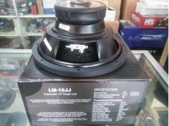 subwoofer lm audio 10 inch